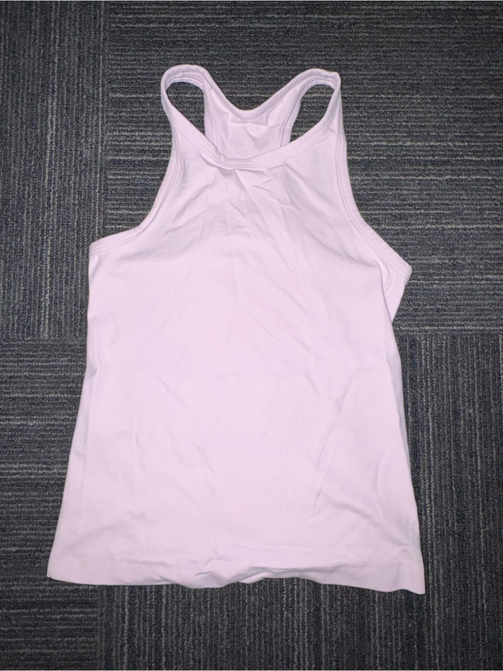 Align waist tank in Pink Organza